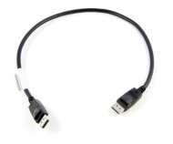 Lenovo 0.5 Meter DisplayPort to DisplayPort Cable ( M to M,  Conforms to DisplayPort 1.2, 4K Support for up 2 monitors ) , 